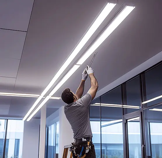 False ceiling and light partition installation Services In Dubai