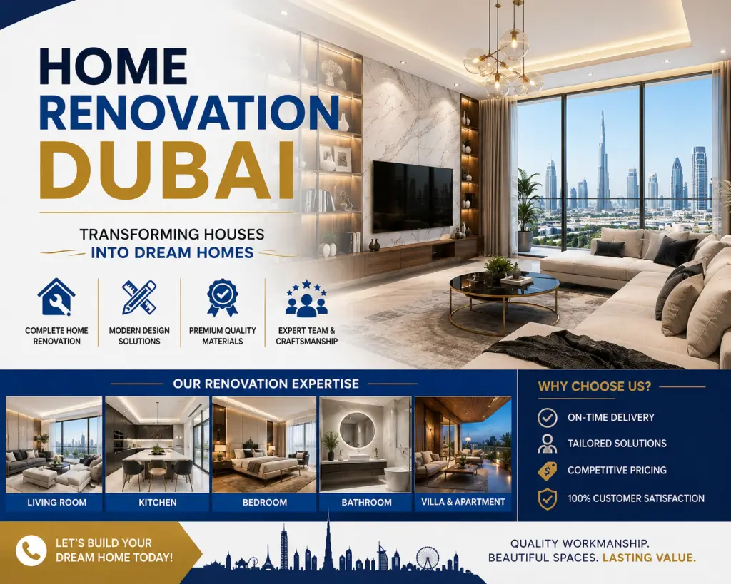 Renovation Dubai Checklist